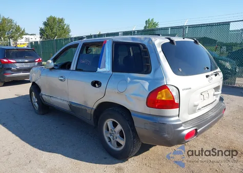 2004 Hyundai Santa Fe Gls/Lx из США, поврежденный, VIN KM8SC13E84U746977